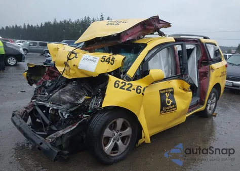 2013 Toyota Sienna Le V6 8 Passenger from USA, damaged, VIN 5TDKK3DCXDS335908